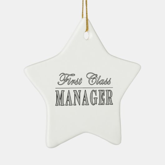 Managers First Class Manager Keramisch Ornament (Rechts)