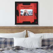 Managing Postpartum Depression Awareness Design Canvas Afdruk (Insitu (Slaapkamer))