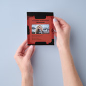 Managing Postpartum Depression Awareness Design Flyer (Hand)