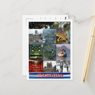 Managua - Nicaragua - Mosaic - Briefkaart