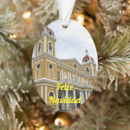 Managua, Nicaragua Panorama kerstversiering Ornament
