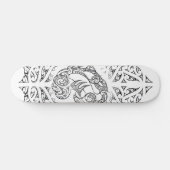 Manaia Moko Skateboard (Horizontaal)