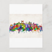 Manama Bahrain Skyline Feestdagenkaart (Voorkant)