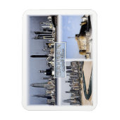 Manama - Bahrein - Mozaïek - Magnet Magneet (Verticaal)