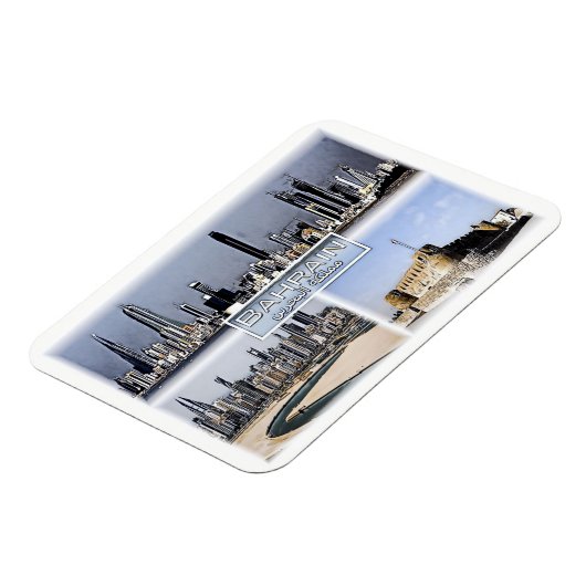 Manama - Bahrein - Mozaïek - Magnet Magneet (Linkerzijde)