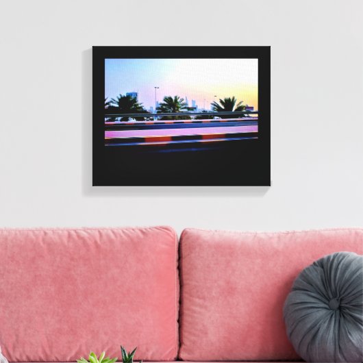 Manama Date Trees Canvas Afdruk (Insitu (Woonkamer))