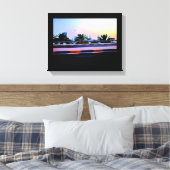 Manama Date Trees Canvas Afdruk (Insitu (Slaapkamer))