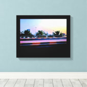Manama Date Trees Canvas Afdruk (Insitu (Houten vloer))