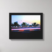 Manama Date Trees Canvas Afdruk (Voorkant)