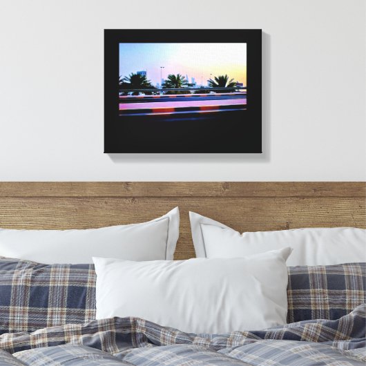 Manama Date Trees Canvas Afdruk (Insitu (Slaapkamer))