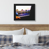 Manama Date Trees Canvas Afdruk (Insitu (Slaapkamer))