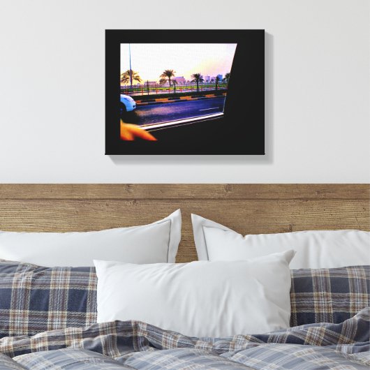 Manama Date Trees Canvas Afdruk (Insitu (Slaapkamer))