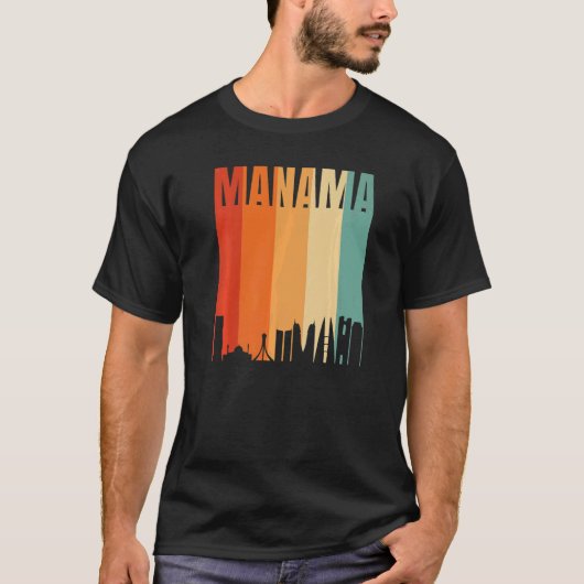 Manama Silhouet T-shirt (Voorkant)