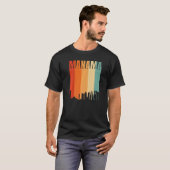 Manama Silhouet T-shirt (Voorkant volledig)