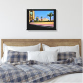 Manama Street Uitzicht Canvas Afdruk (Insitu (Slaapkamer))