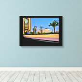 Manama Street Uitzicht Canvas Afdruk (Insitu (Houten vloer))