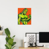 Manamfibie Poster (Thuiskantoor)