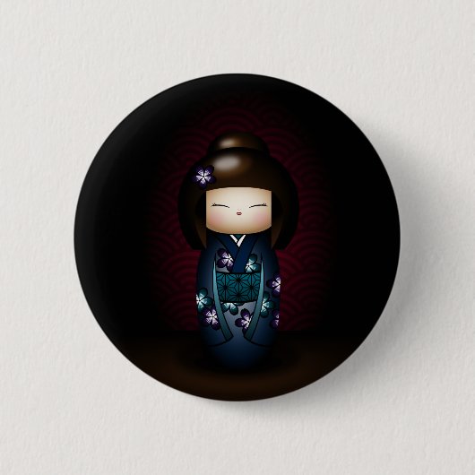 Manami Ronde Button 5,7 Cm (Voorkant)