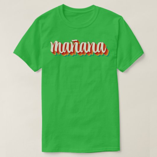 Manana 7 t-shirt (Design voorkant)