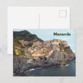 Manarola-briefkaart Briefkaart (Voorkant / Achterkant)