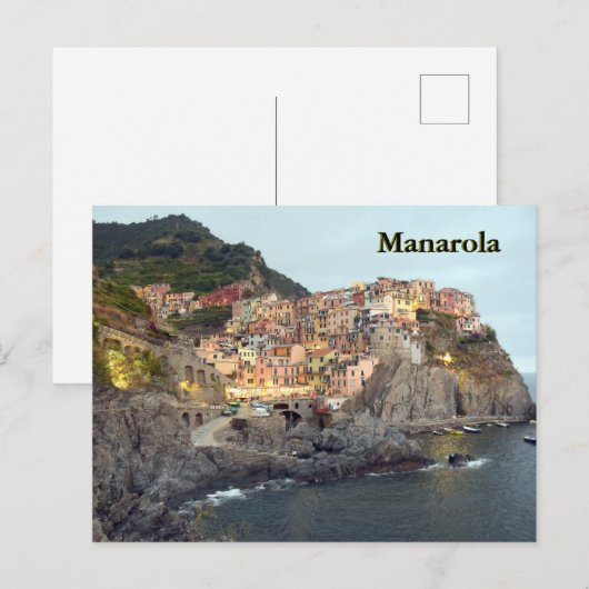 Manarola-briefkaart Briefkaart (Voorkant / Achterkant)