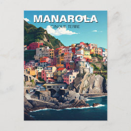 Manarola, Cinqua Terra Briefkaart