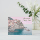 Manarola, Cinque Terre Briefkaart (Staand voorkant)