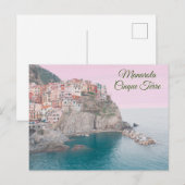 Manarola, Cinque Terre Briefkaart (Voorkant / Achterkant)
