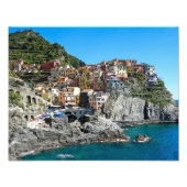 Manarola, Cinque Terre, Italië - Foto's Foto Afdruk (Voorkant)
