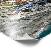 Manarola, Cinque Terre, Italië - Foto's Foto Afdruk (Hoek)