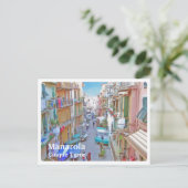 MANAROLA - Cinque Terre - Italië - OUD TOWN Briefkaart (Staand voorkant)