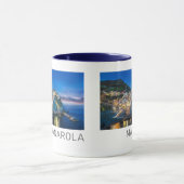 Manarola Cinque Terre La Spezia Italië Panorama Mok (Midden)