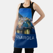 Manarola Cinque Terre La Spezia Italië Panorama Schort (Insitu)