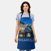 Manarola Cinque Terre La Spezia Italië Panorama Schort (Gedragen)