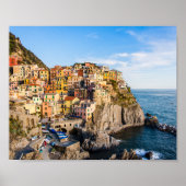 Manarola, Cinque Terre, Liguria, Italië Poster (Voorkant)
