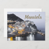 Manarola Cinque Terre Liguria Italy Fine Art gift Briefkaart (Voorkant / Achterkant)