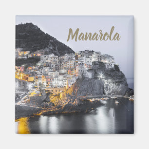 Manarola Cinque Terre Liguria Italy Fine Art gift Magneet