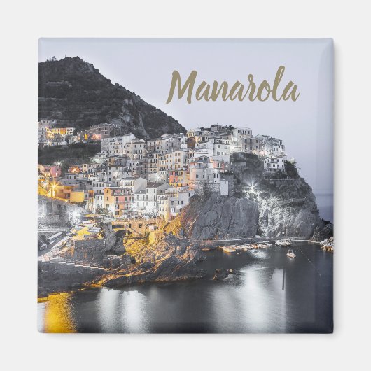 Manarola Cinque Terre Liguria Italy Fine Art gift Magneet (Voorkant)