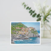 MANAROLA - Cinque Terre - Liguria - panorama - Briefkaart (Staand voorkant)