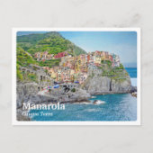 MANAROLA - Cinque Terre - Liguria - panorama - Briefkaart (Voorkant)