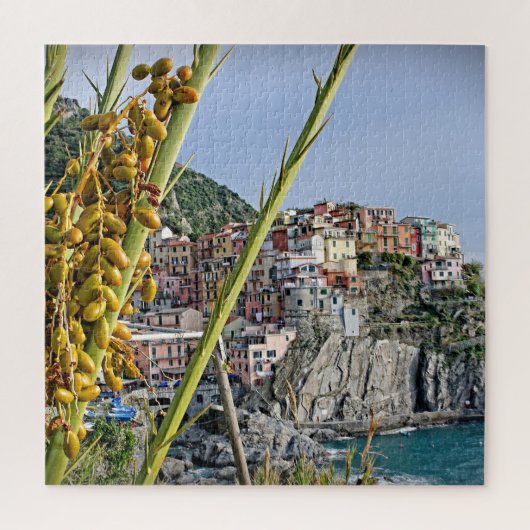 Manarola - Cinque Terre - Olijven - 20x20 - 676 st Legpuzzel (Verticaal)