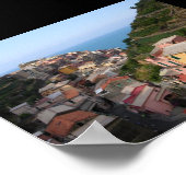 Manarola - Cinque Terre Poster (Hoek)
