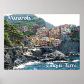 Manarola Cinque Terre Poster (Voorkant)