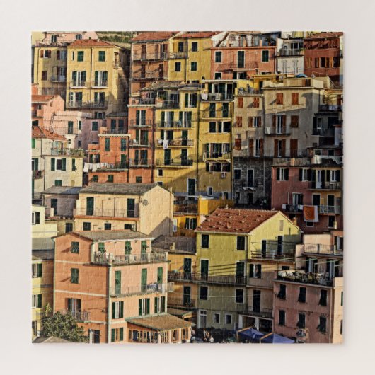 Manarola - Italia - Cinque Terre - 20x20 - 676 pc Legpuzzel (Verticaal)