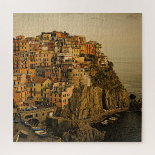 Manarola, Italia - Cinque Terre - 20x20 - 676 pcs Legpuzzel