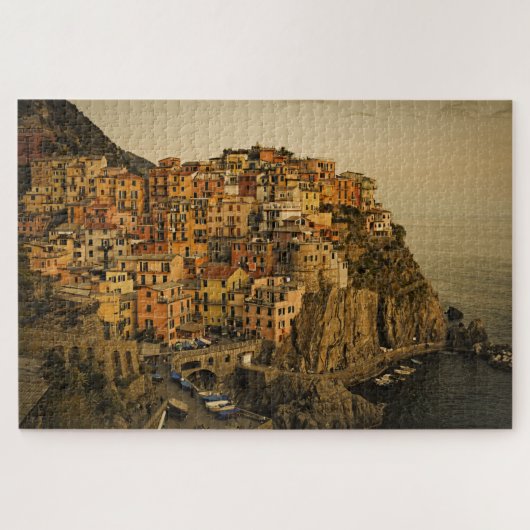 Manarola, Italia - Cinque Terre - 20x30 - 1014 pcs Legpuzzel (Horizontaal)