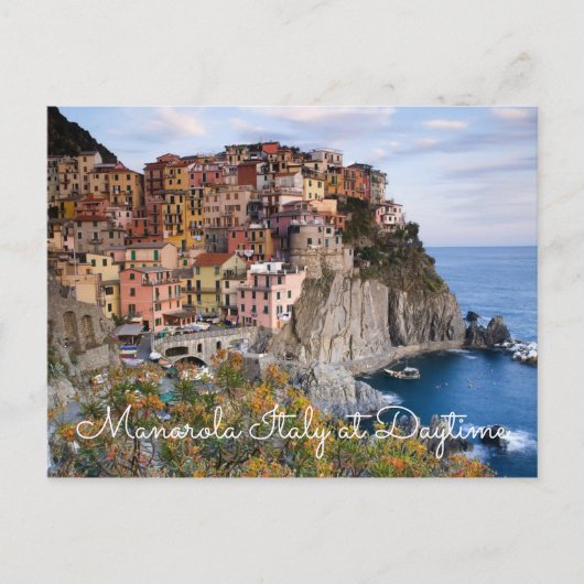 Manarola Italië bij de DagBriefkaarten van Briefkaart (Voorkant)