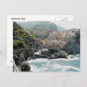 Manarola, Italië Briefkaart (Voorkant / Achterkant)