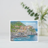 MANAROLA - Italië - CINQUE TERRE - uitzichten - Briefkaart (Staand voorkant)