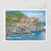 MANAROLA - Italië - CINQUE TERRE - uitzichten - Briefkaart (Voorkant)